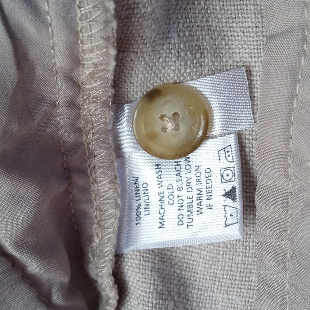 *Relisted* Ann Taylor LOFT Julie Fit Linen Pants - Picture 3 of 13